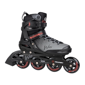 Inline skate Tempish Wox 84 Zwart Rood-Schoenmaat 38