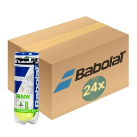 Tennisbälle Babolat Green 3X (Box mit 24 x 3)
