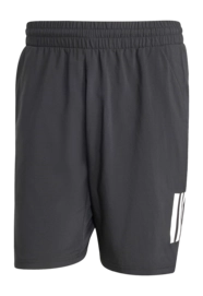 Tennisbroek Adidas Men Club 3-Stripe Shorts Black Regular fit