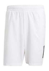 Tennisbroek Adidas Men Club 3-Stripe Shorts White Regular Fit