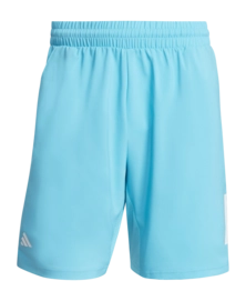 Tennisbroek Adidas Men Club Signal Cyan Climacool 3-Stripe Regular Fit