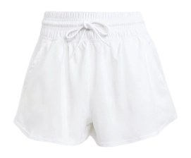 Tennisbroek Adidas Women Climacool Club White Loose Fit