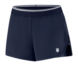 Tennisbroek K-Swiss Women Hypercourt Navy Shorts 8 Regular Fit
