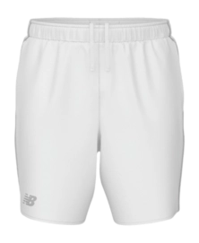 Tennisbroek New Balance Men TNMT Short White