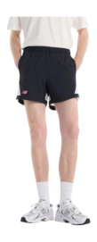 Tennisbroek New Balance Men Tournament Novelty Short Black