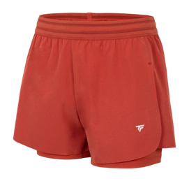 Tennisbroek Tecnifibre Women Team Stretch Terracotta