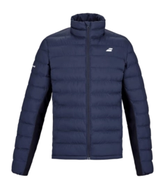 Tennisjas Babolat Men Exercise Dark Blue Padded Jacket Regular Fit