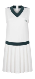 Tennisjurk House of Gravity Women Club Dress White Topaz X Green
