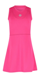 Tennisjurk Osaka Women Floucy Electric Fuchsia