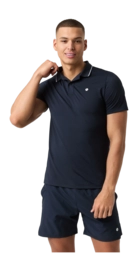 Tennispolo Björn Borg Men Ace Polo Shirt Night Sky