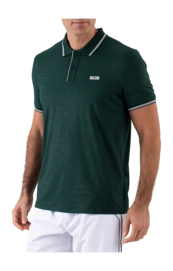 Tennispolo Sjeng Sports Men Chiel Retro Green
