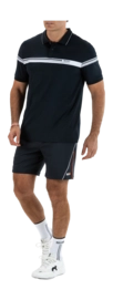 Tennispoloshirt Sjeng Sports Clarkson Herren Dark Blue