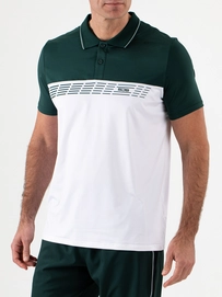 Tennispolo Sjeng Sports Men Cyriel Retro Green