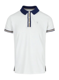 Tennispolo Vieux Jeu Men Sven Polo White