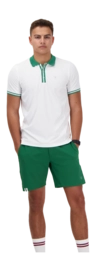 2---Sven Polo White-Green