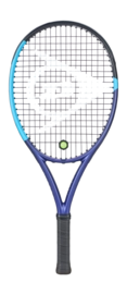 Tennisracket Dunlop FX 500 JR 25 Violet/Black/Cyan (Bespannen)