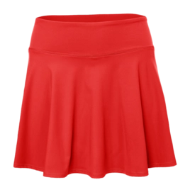 Tennisrok The Indian Maharadja Girls Flowing Skirt Ruby Red