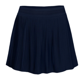 Tennisrok The Indian Maharadja Women Fine Pleated Skirt Night Blue