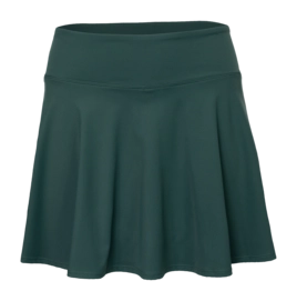 Tennisrok The Indian Maharadja Women Flowing Skirt Hunter Green