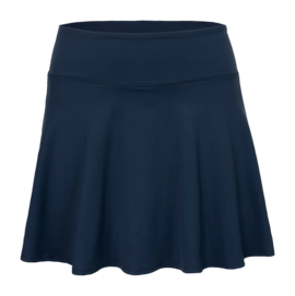 Tennisrok The Indian Maharadja Women Flowing Skirt Night Blue Soepel vallend
