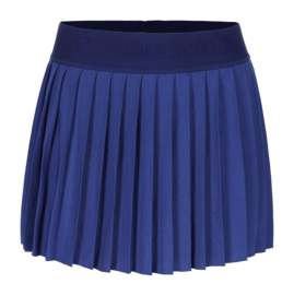 Tennisrok Vieux Jeu Women Chantal Skirt Heart Blue
