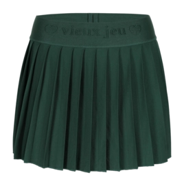 Tennisrok Vieux Jeu Women Chantal Skirt Heart Dark Green Regular Fit