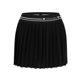 Tennisrok Vieux Jeu Women Chantal Skirt Mono Black