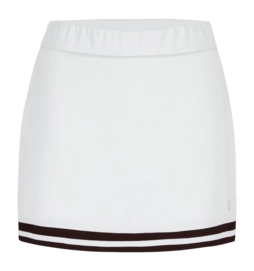 Tennisrok Vieux Jeu Women Juliette Skirt White/Burgundy