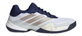 Tennisschoen Adidas Men Barricade 14 Clay Cloud White / Cyber Metallic / Dark Blue Lightstrike Pro