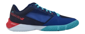 Tennisschoen Babolat Men Jet Premura 2 Blue/Poppy Red