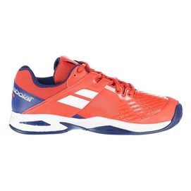 Tennisschoen Babolat Propulse Clay Junior Bright Red Estate Blue