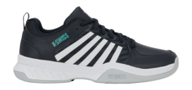 Tennisschoen K Swiss Men Court Express 2 Carpet Carbon/White/Baltic Indoor