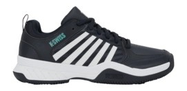 Tennisschoen K Swiss Men Court Express 2 Clay Carbon/White/Baltic K-EVA