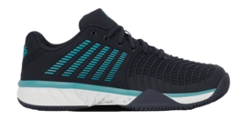 Tennisschoen K Swiss Men Express Light 3 Clay Carbon/Blanc/Baltic
