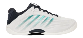 Tennisschoen K Swiss Men Hypercourt Express 3 Carpet Blanc/Carbon/Baltic Surgelite Plus
