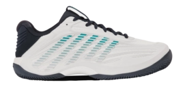 Tennisschoen K Swiss Men Hypercourt Express 3 Clay Blanc/Carbon/Baltic Surgelite+