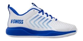 Tennisschoen K-Swiss Men Ultrashot Light Clay White/Dazzling Blue/Baltic Sea