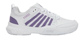 Tennisschoen K-Swiss Women Court Express 2 Clay White/Purple Haze/Neon Lavender