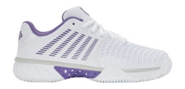 Tennisschoen K-Swiss Women Express Light 3 Clay White/Lunar Rock/Purple Haze