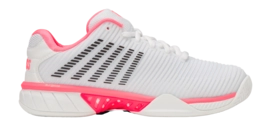 Tennis Shoes K-Swiss Women Hypercourt Express 2 White Neon Pastel Pink Black