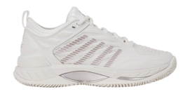 Tennisschoen K Swiss Women Hypercourt Supreme 2 Clay Blanc/Rose Gold Surgelite