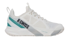 Tennisschoen K Swiss Women K-Frame Speed Blanc/Glacier Gray/Baltic Hardcourt Omni