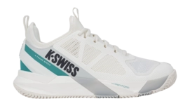 Tennisschoen K Swiss Women K-Frame Speed Clay Blanc/Glacier Gray/Baltic Smashcourt