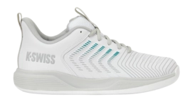 Tennisschoen K Swiss Women Ultrashot Light Carpet Wht/Dawn Blue/Baltic Tapijt