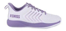 Tennisschoen K-Swiss Women Ultrashot Light Clay White/Purple Haze/Neon Lavender