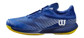 Tennisschoen Wilson Men Kaos Swift 1.5 Clay Blue Sulfure Spring Blue Print