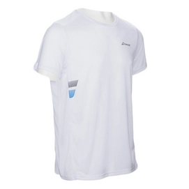 Tennisshirt Babolat Core Flag Club Tee Men White