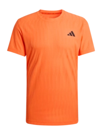 Tennisshirt Adidas Men Climacool+ Airchill Freelift Pure Orange Slim Fit