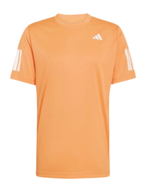 Tennisshirt Adidas Men Club Climacool 3-Stripe Pure Orange Regular Fit