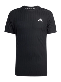Tennisshirt Adidas Men Freelift Tee Black Regular Fit